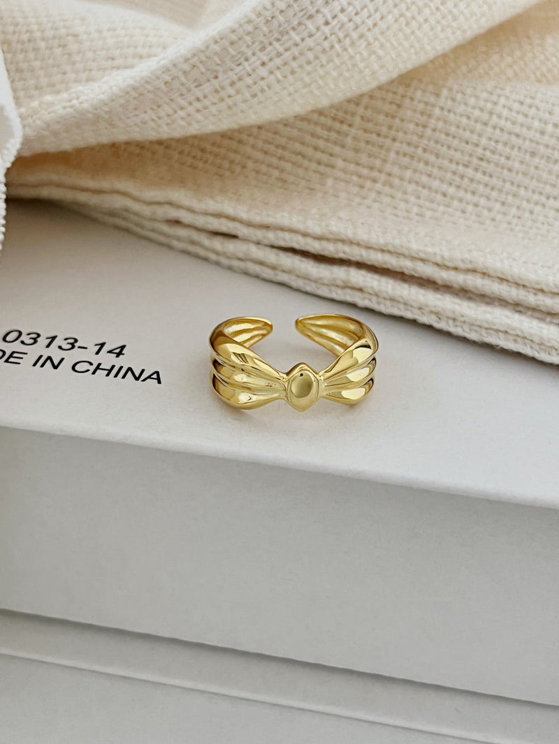 Adjustable Bow Tie Ring