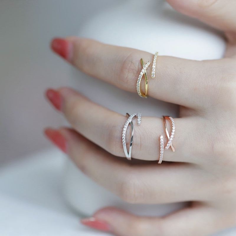 Adjustable Open Wrap Ring