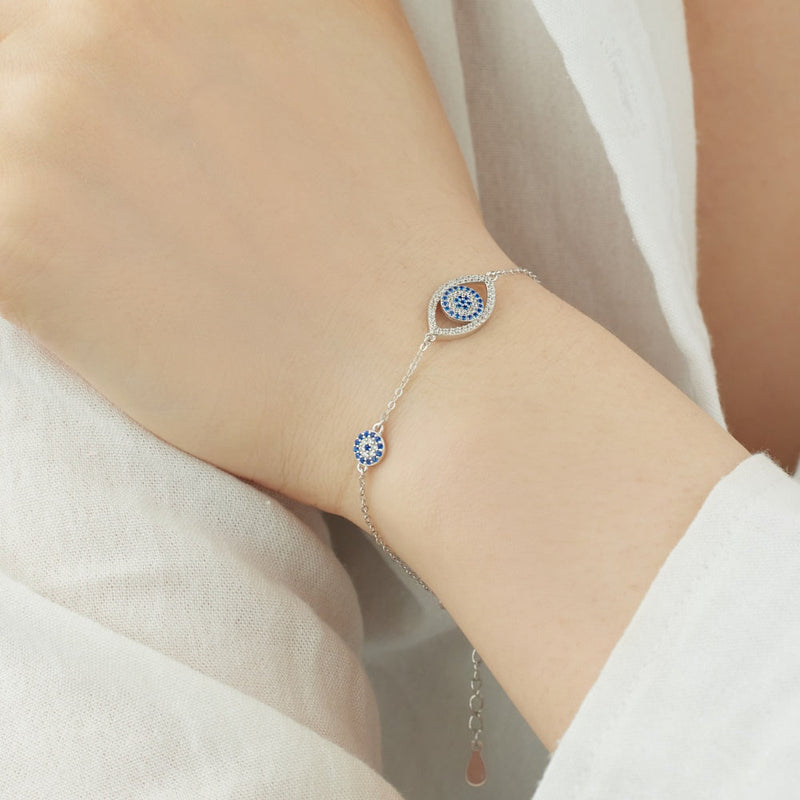 Double Evil Eye Bracelet