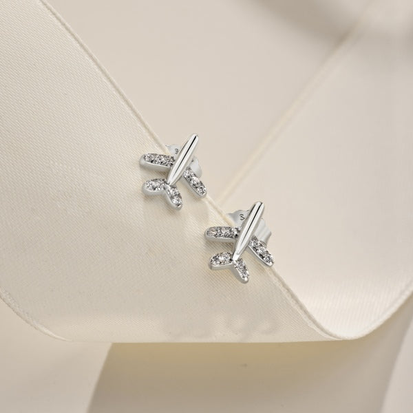 Airplane Stud Earrings