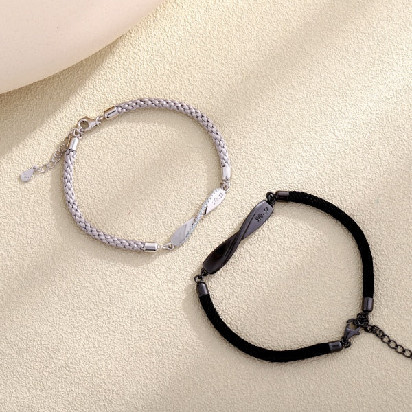 Adjustable Infinite Couple Bracelet