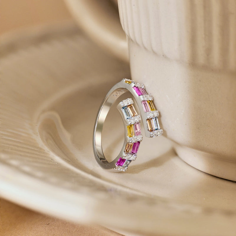 Adjustable Tutti Fruity Ring