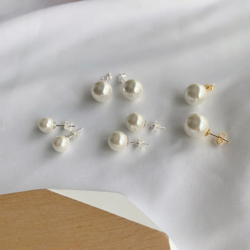 Classic South Sea Pearl Ear Studs