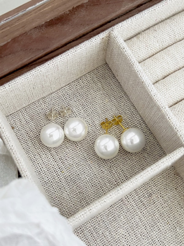 Classic South Sea Pearl Ear Studs