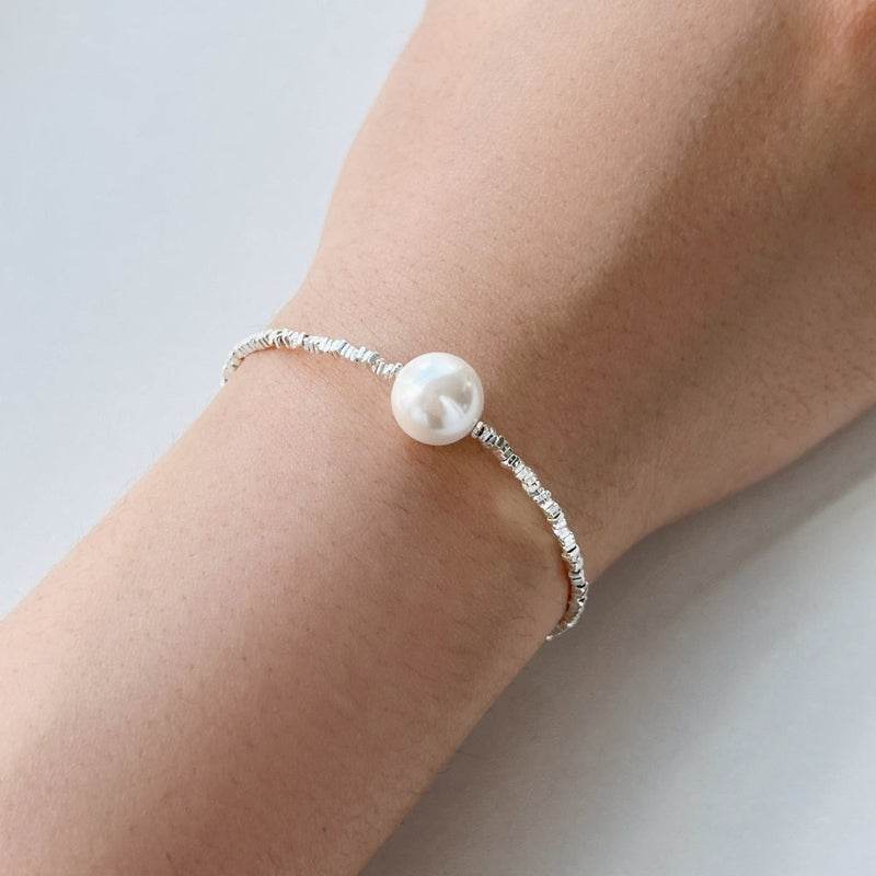 Adjustable Shiny Pearl Bracelet