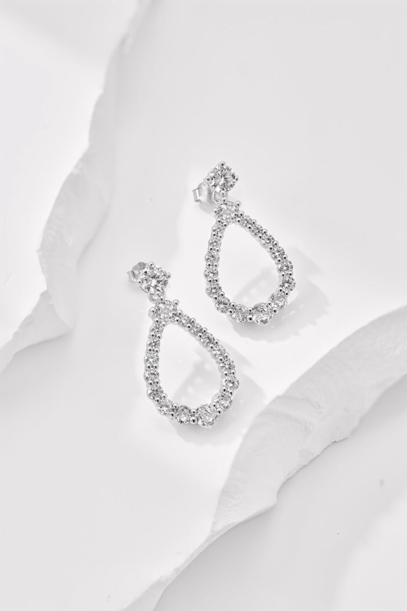 Cosmic Charm Crystal Drop Earrings