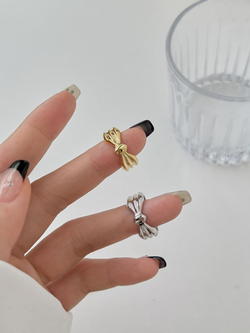 Adjustable Bow Tie Ring