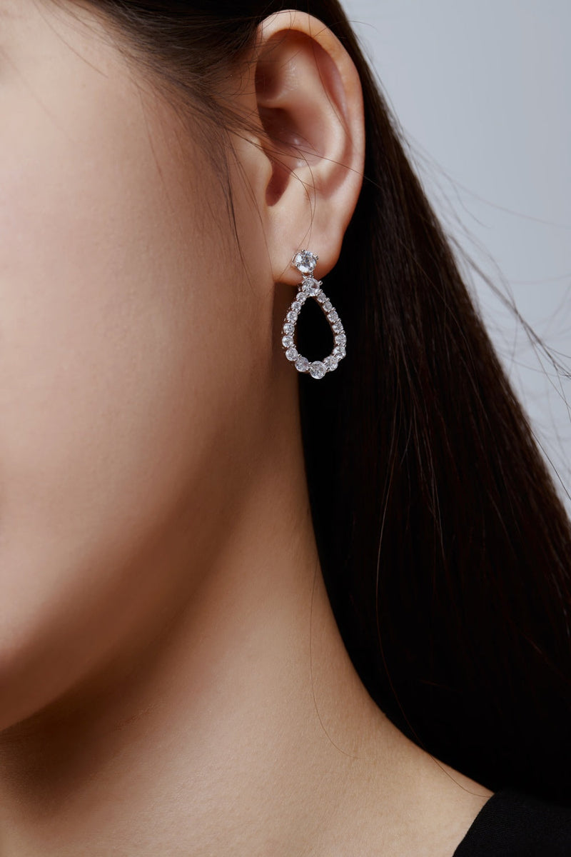 Cosmic Charm Crystal Drop Earrings