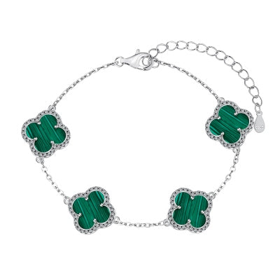 Four-Leaf Clover Bracelet