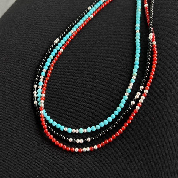 Choker Beaded Chain Necklace