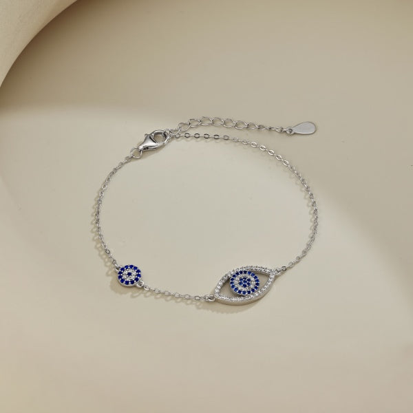 Double Evil Eye Bracelet