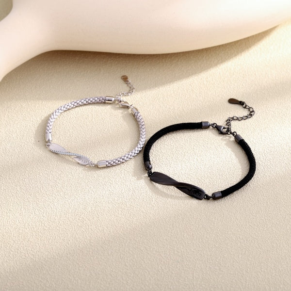 Adjustable Infinite Couple Bracelet