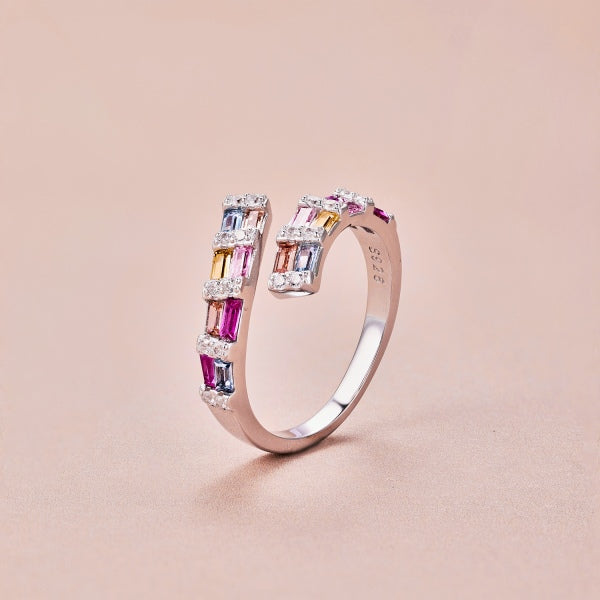 Adjustable Tutti Fruity Ring