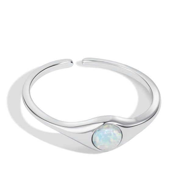 Adjustable Opal Delight Ring