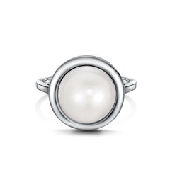 Adjustable Pearl Ring