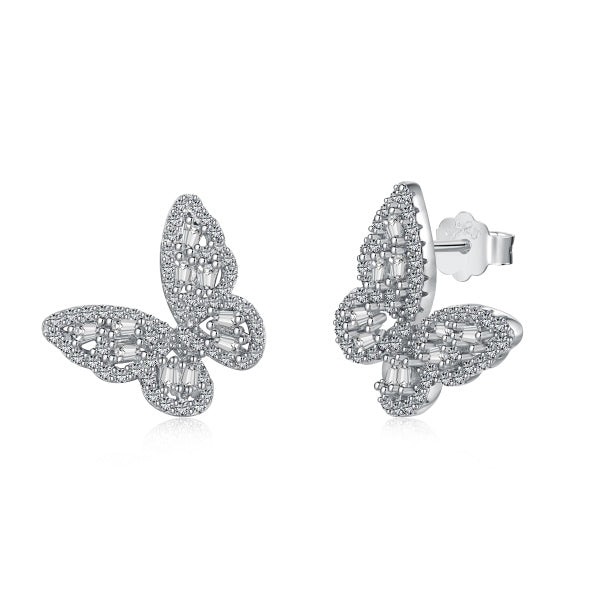 Butterfly Iced Out Luxury Earrings