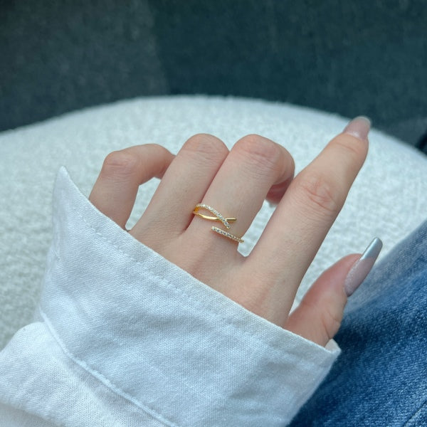 Adjustable Open Wrap Ring