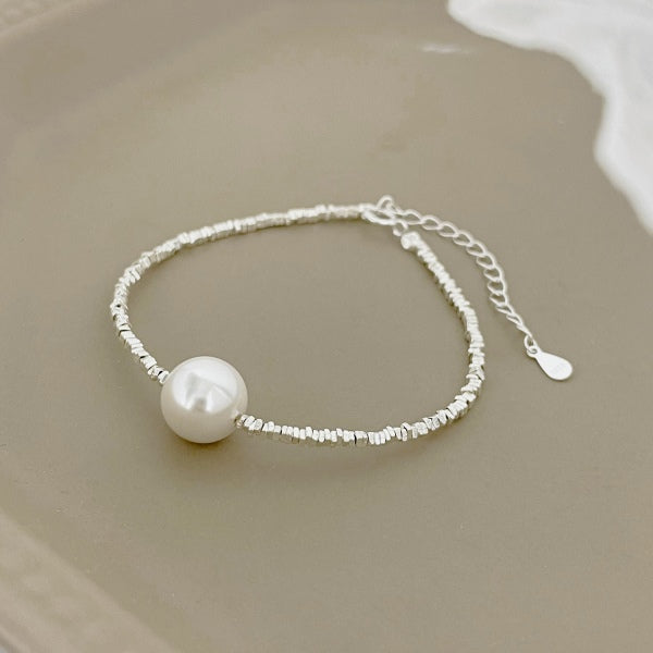 Adjustable Shiny Pearl Bracelet