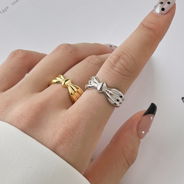 Adjustable Bow Tie Ring